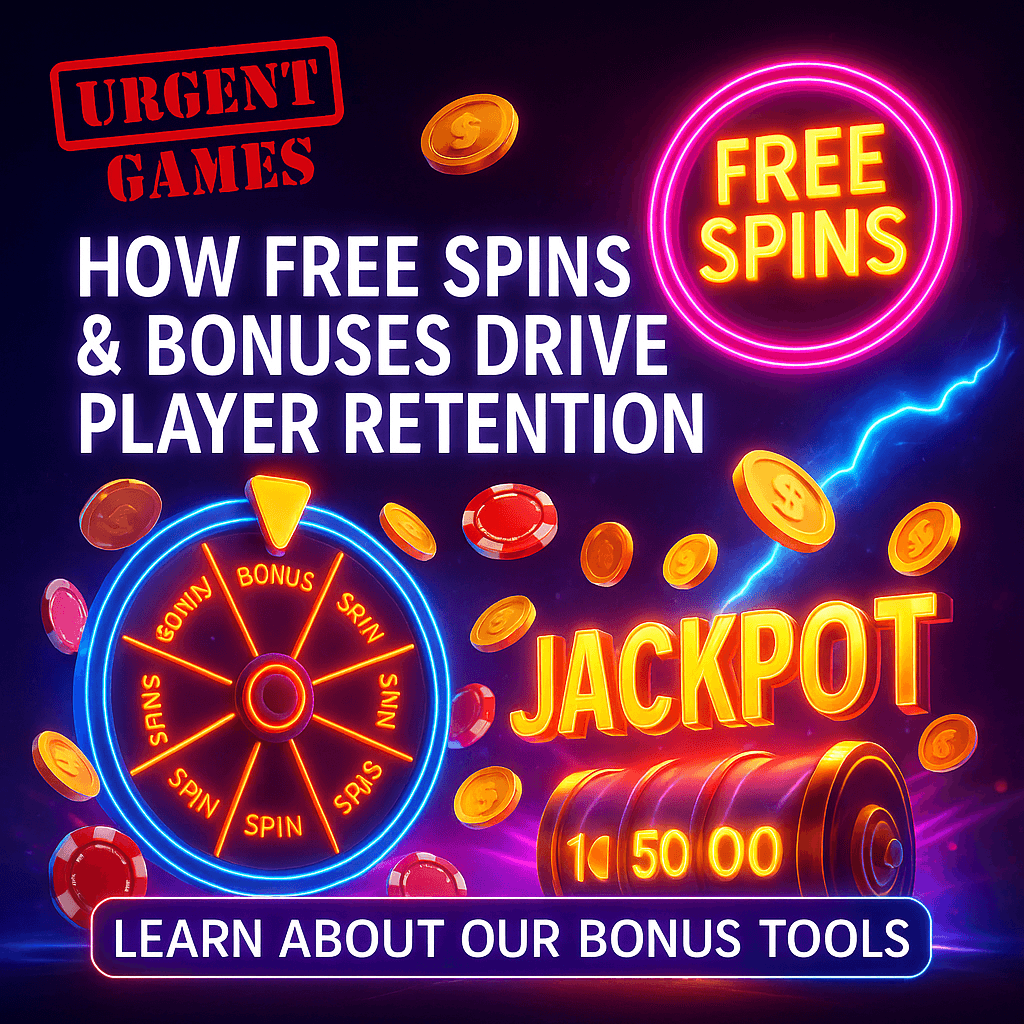 Free spins and bonuses used to increase player retention in online casinos
