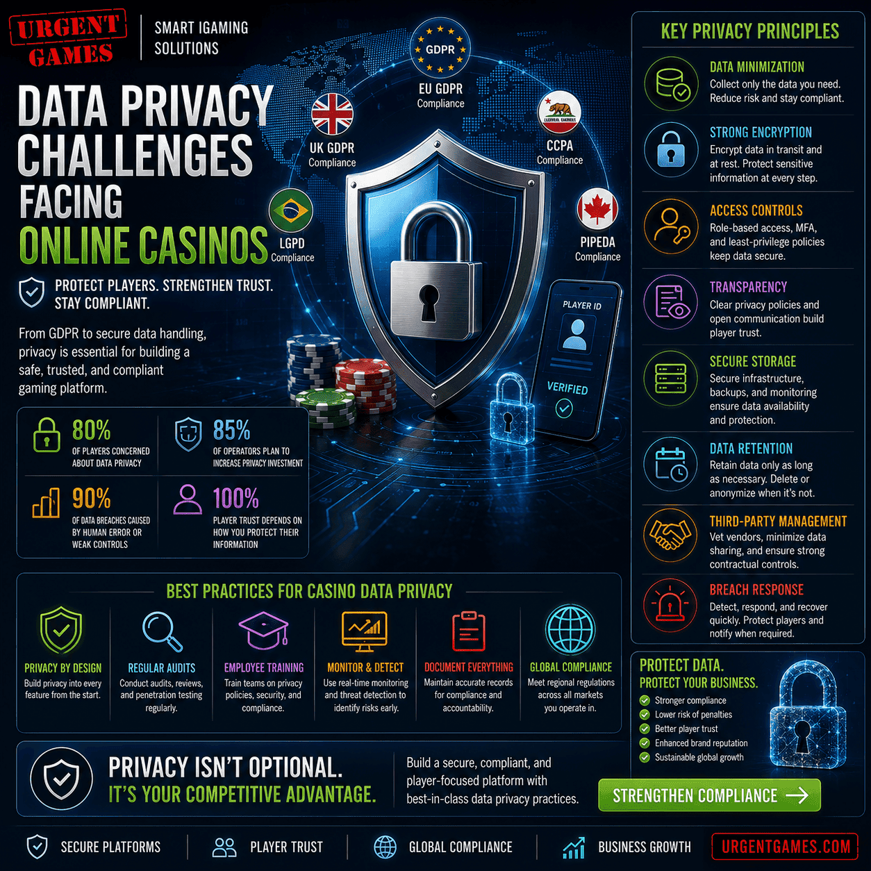 Casino Data Privacy: Solving iGaming Compliance & Security