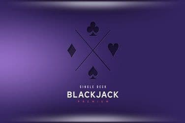 Blackjack Premium Single Deck game artwork