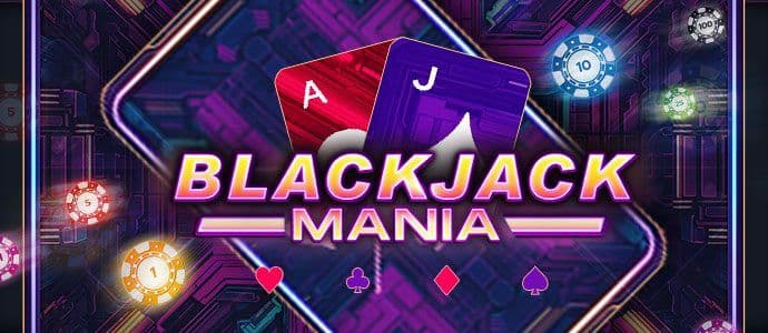 Blackjack Mania game artwork