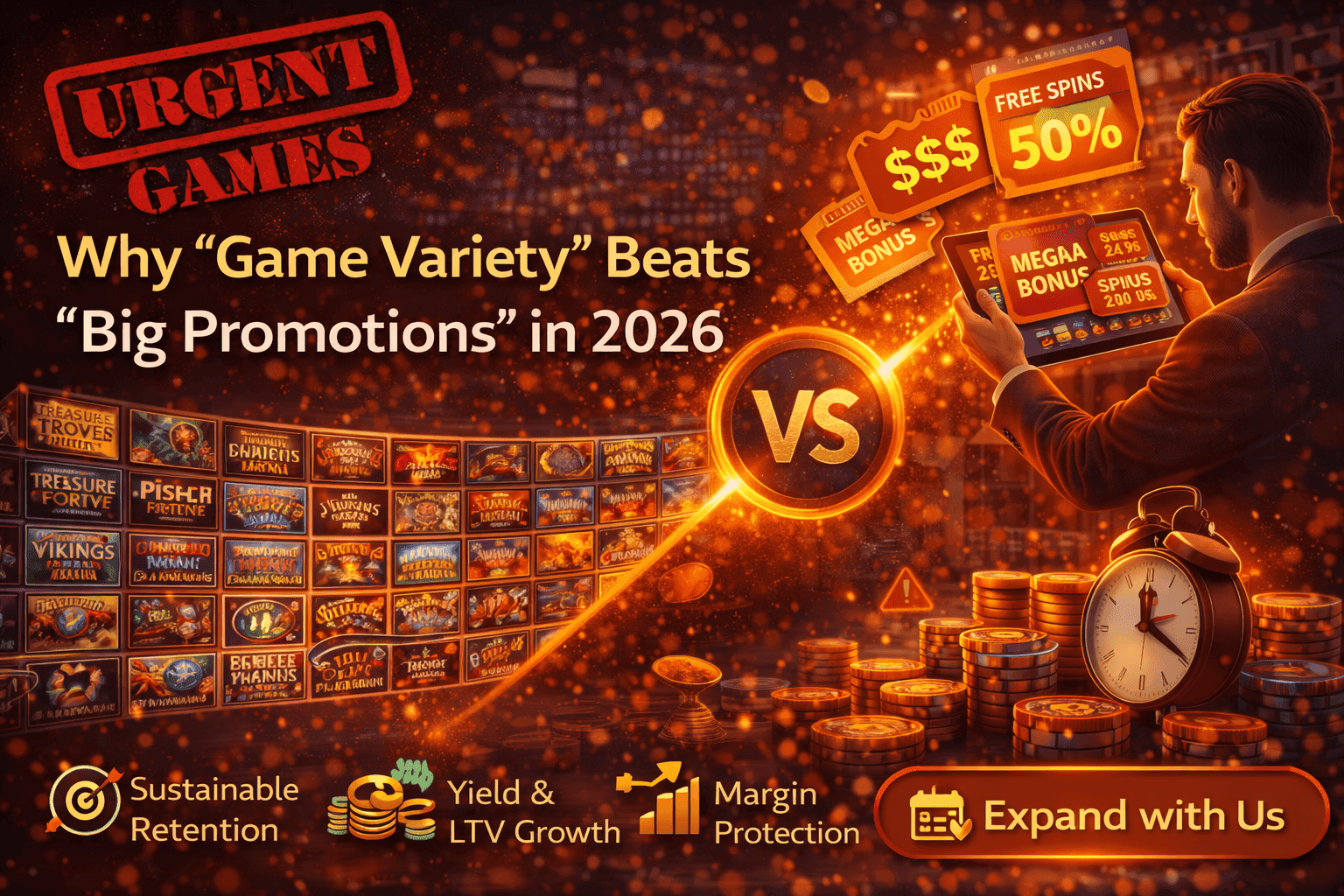 Casino Retention Strategy: Why Game Variety Beats Big Promotions in 2026