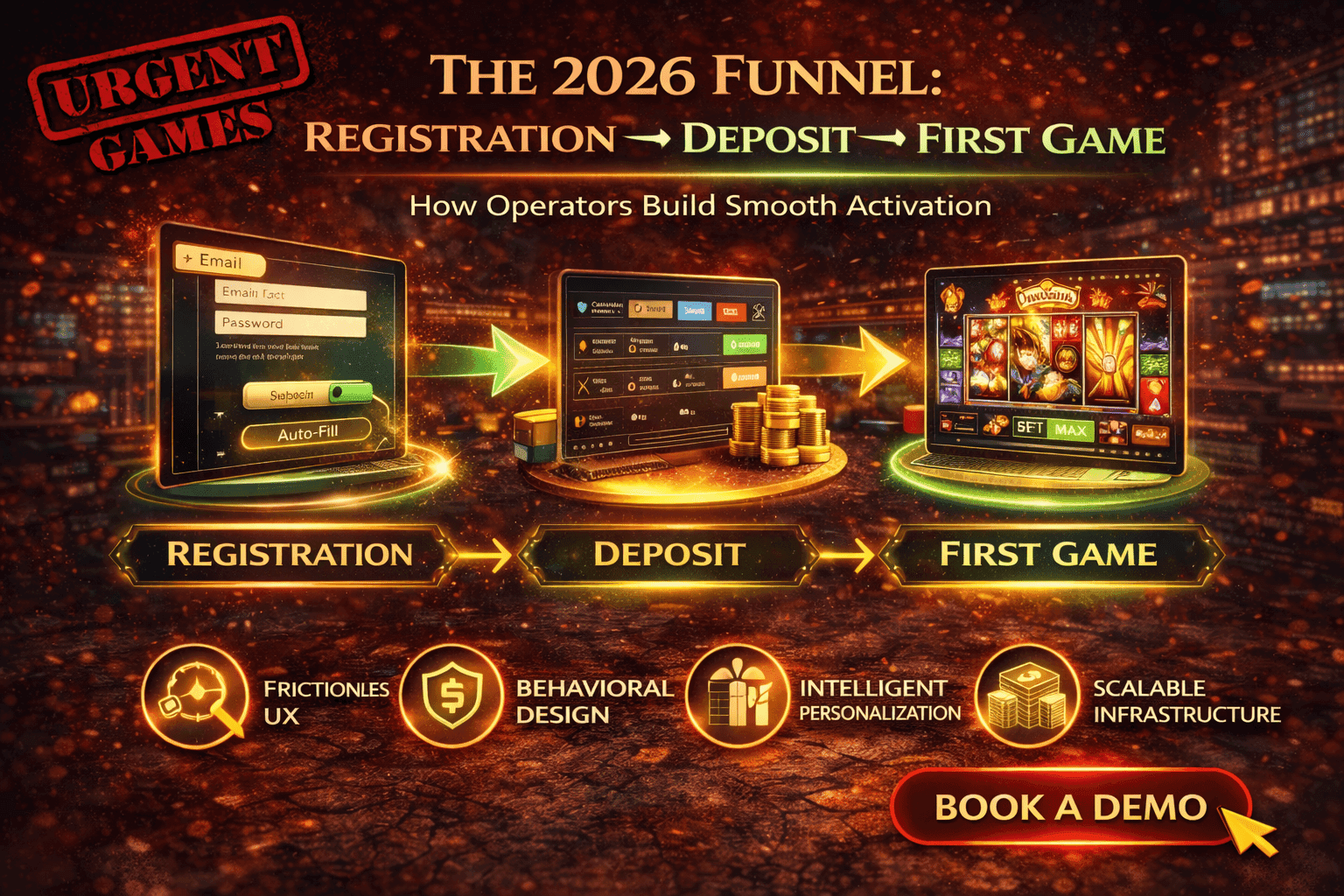 Casino Activation Funnel: Optimize Registration to First Game