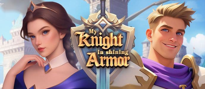 Můj rytíř v zářící zbroji game artwork