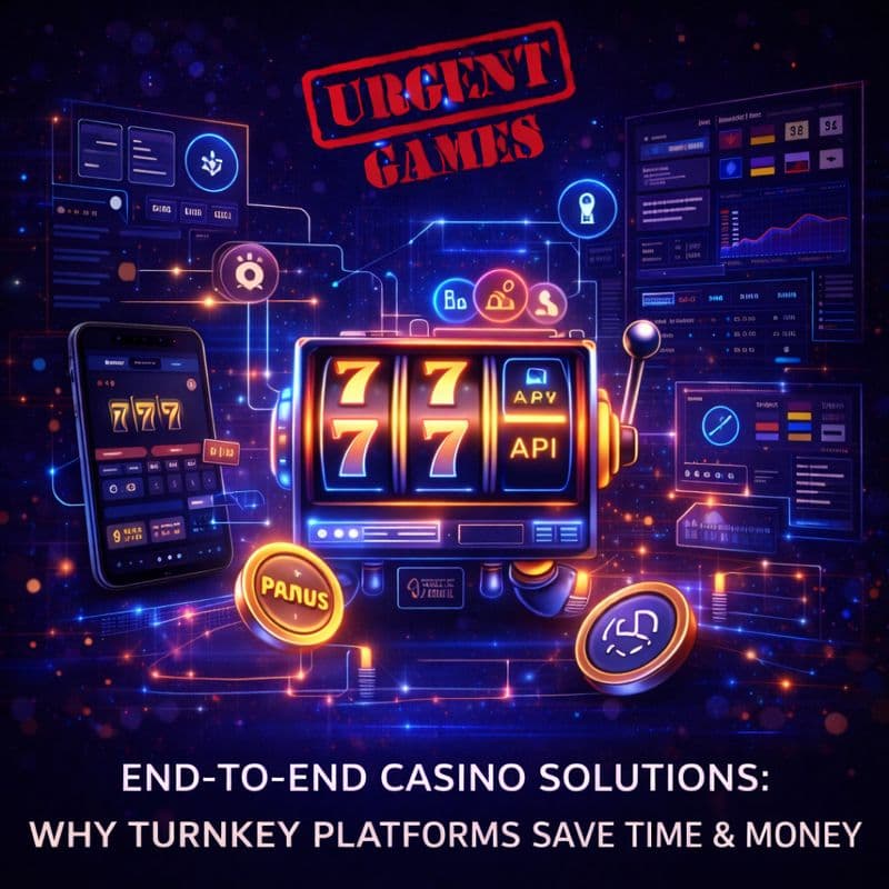 Slot Machine API & Turnkey Casino Platforms | Urgent Games