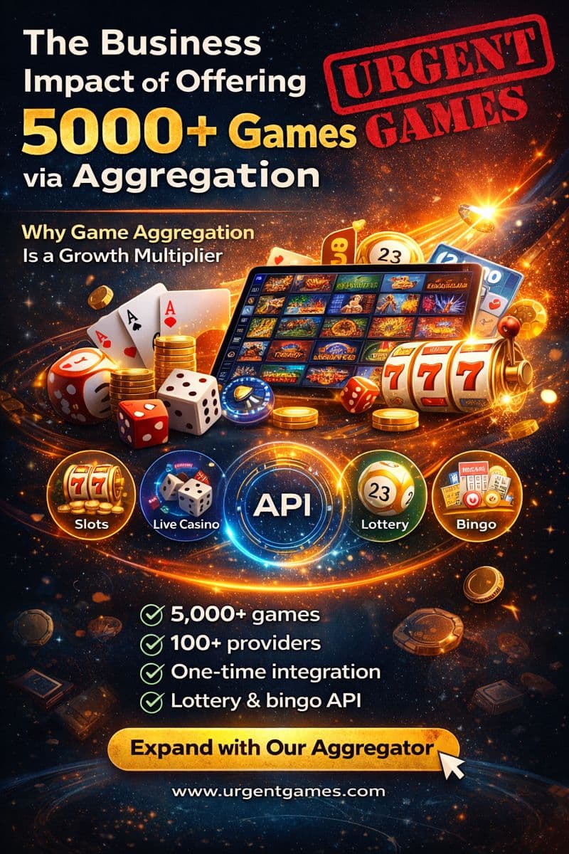 Lottery and Bingo API for Casino Aggregation | 5000+ Games