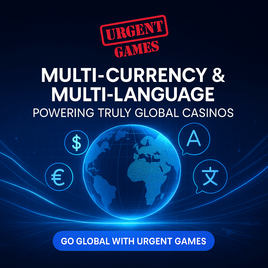 Multi-Currency and Multi-Language Online Casino | Urgent Games Global API