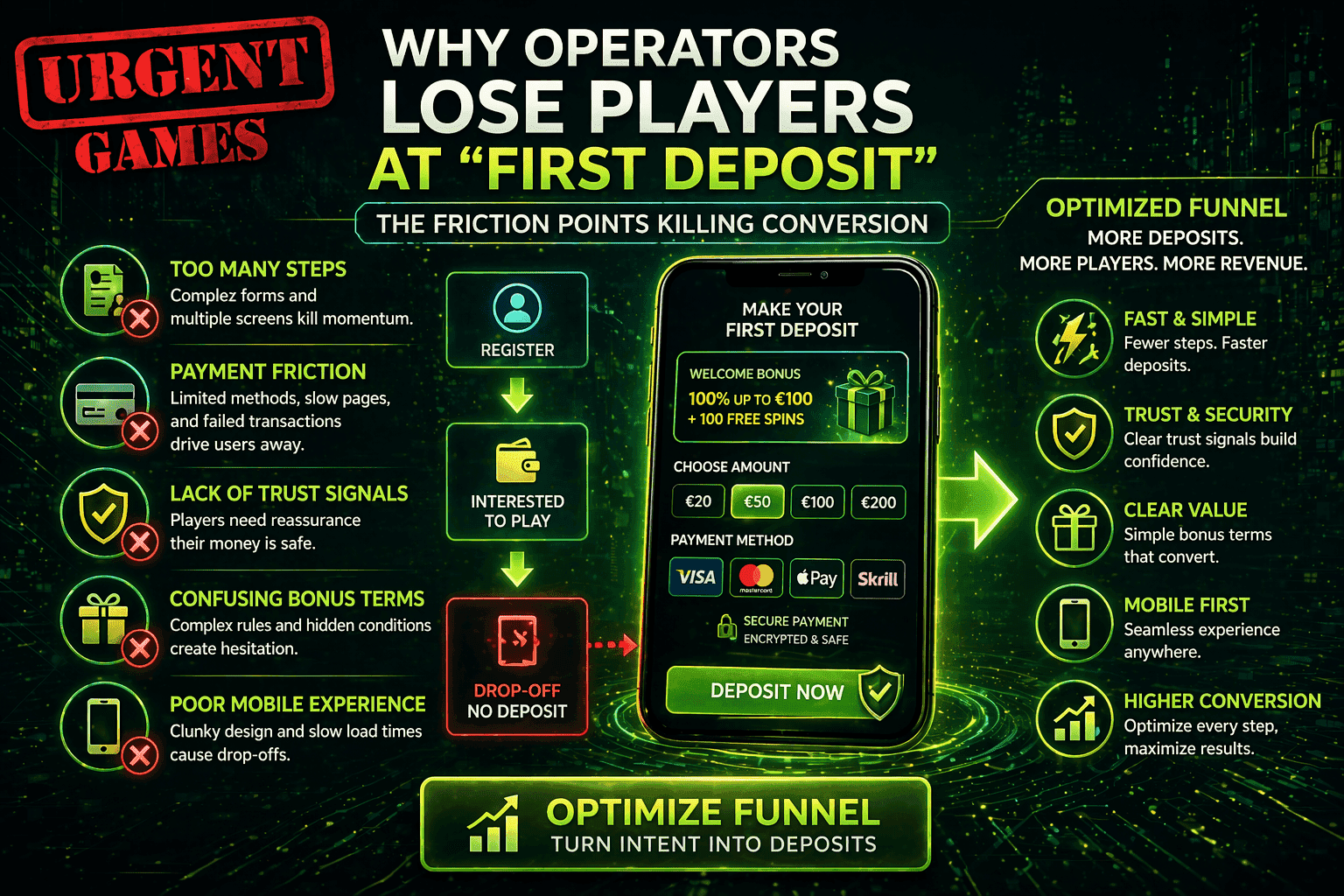 Casino First Deposit Conversion: Why Operators Lose Players