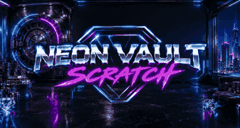 Neon Vault Scratch Spielgrafik