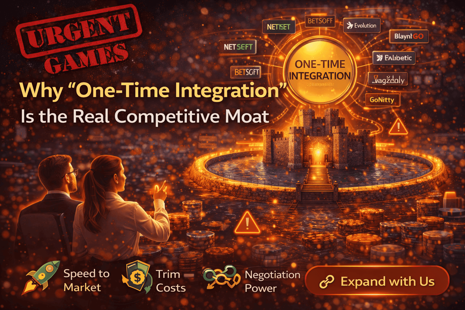 One Time Integration Casino Advantage