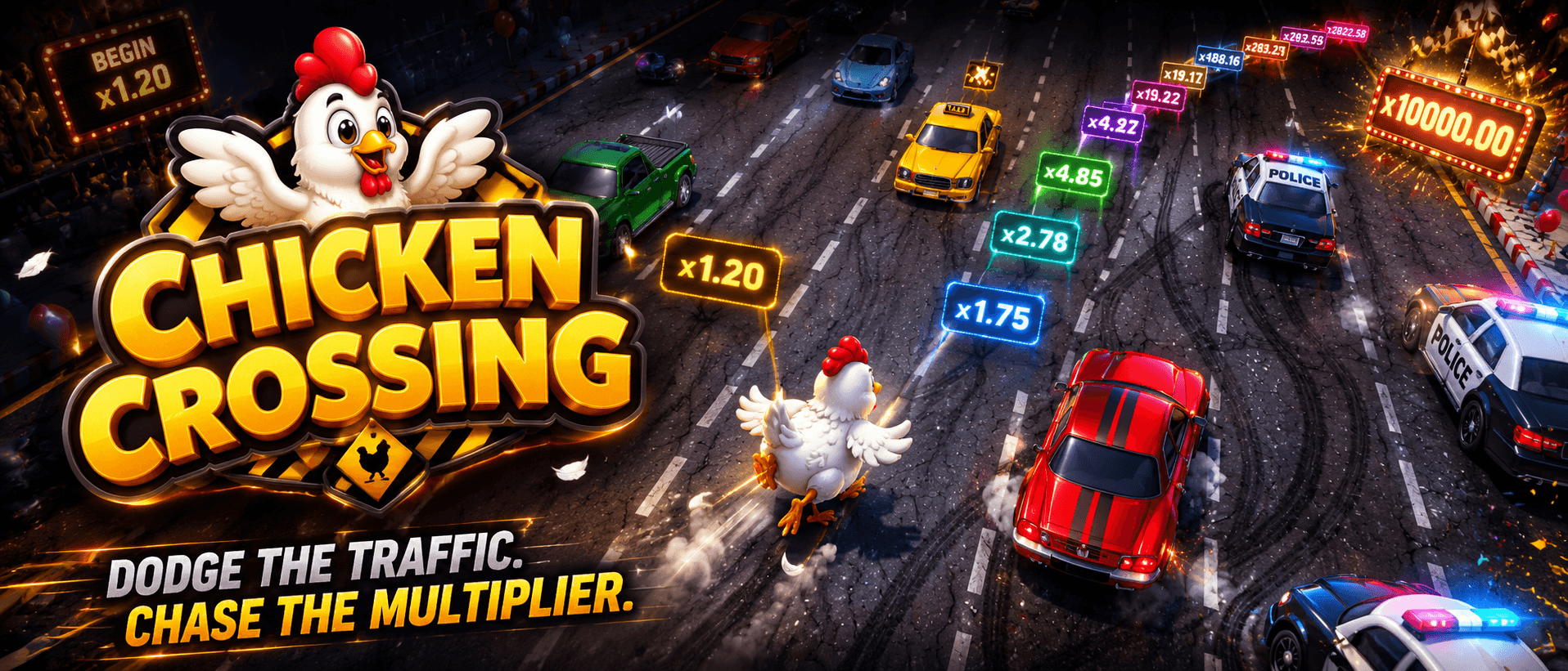 Chicken Crossing game artwork