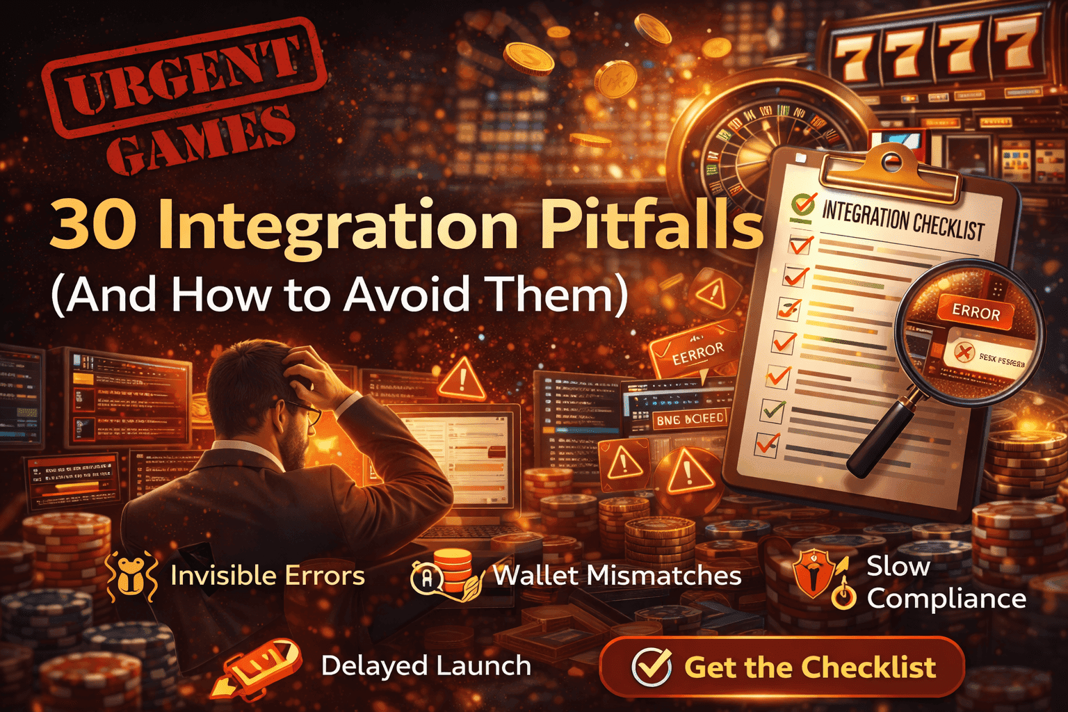 Casino Integration Checklist: 30 Pitfalls to Avoid Before Launch